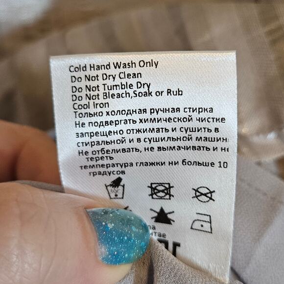 Atoir Walk Me Home Long Sleeve Cocktail Dress Chateau Grey Women's 2 - Picture 10 of 11